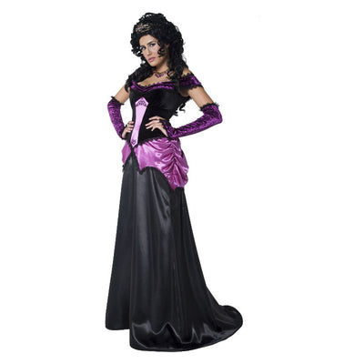 Countess Nocturna Costume Black Adult_1 sm-36118L