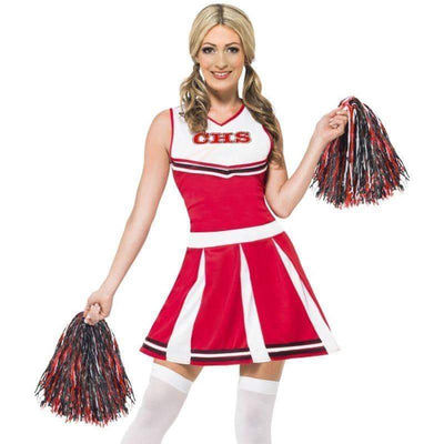Cheerleader Costume Adult Red Smiffys _1