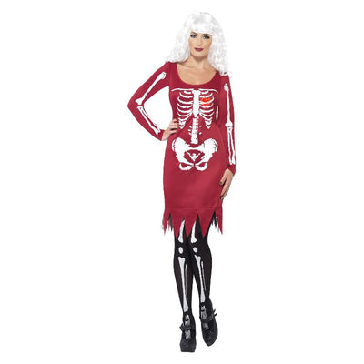 Beauty Bones Costume Red Adult 1