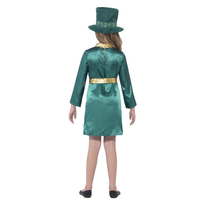 Leprechaun Girl Costume Green Child 2