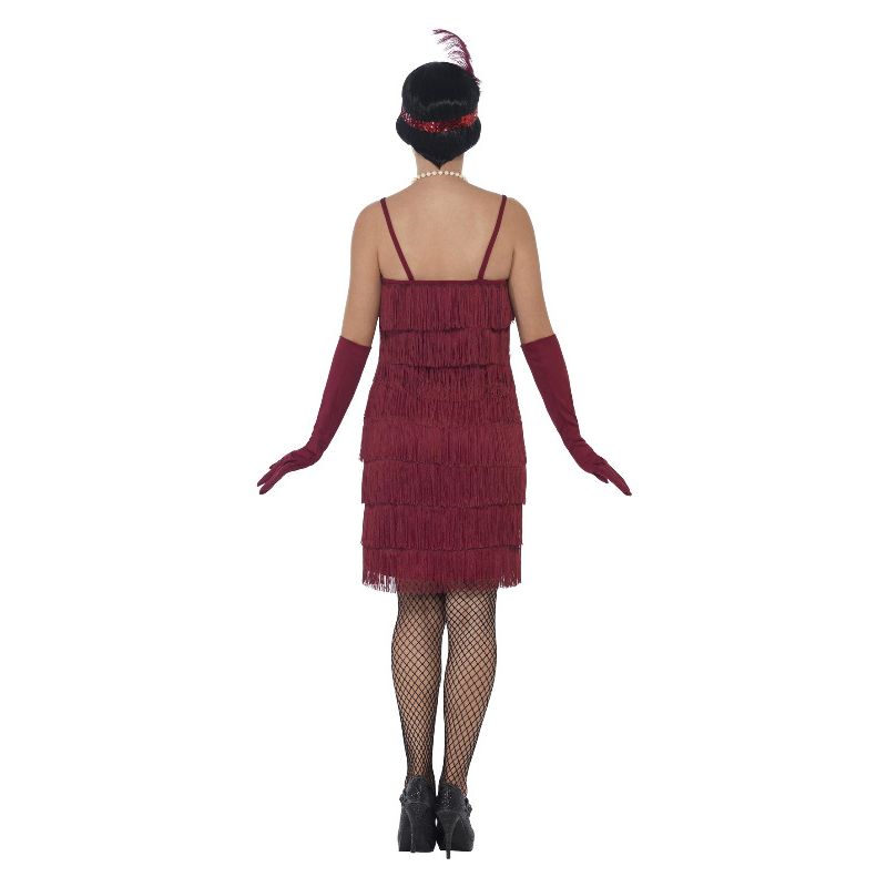 Flapper Costume Red Adult_2 sm-44675M