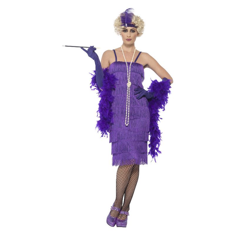 Flapper Costume Purple Adult_1 sm-44677L