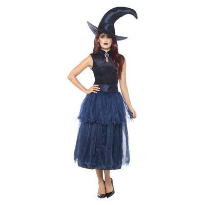 Deluxe Midnight Witch Costume Blue Adult_1 sm-45112X1