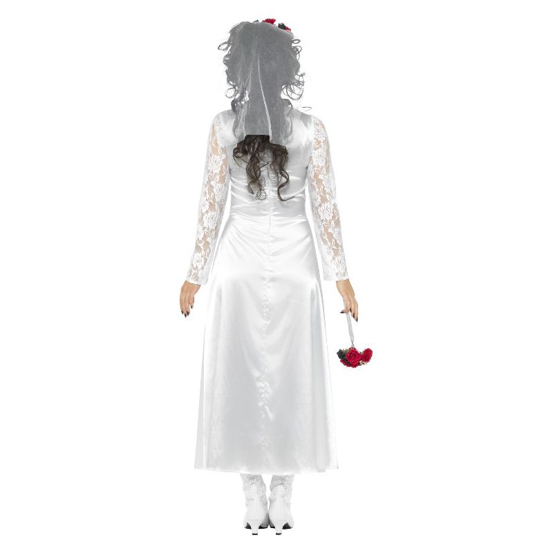 Day of the Dead Bride Costume White Adult_2 sm-48152S