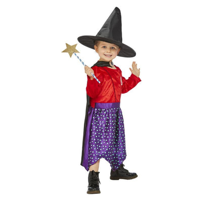 Julia Donaldson Room On The Broom Costume Child Black Purple Red_1 sm-51523M