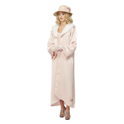 Peaky Blinders Grace Shelby Races Day Costume Adult Pink_1 sm-51597L