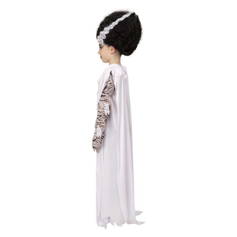 Universal Monsters Bride of Frankenstein Costume Child White_3 sm-51617S