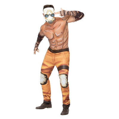 Borderlands Psycho Costume Adult Brown Black_1 sm-51680L