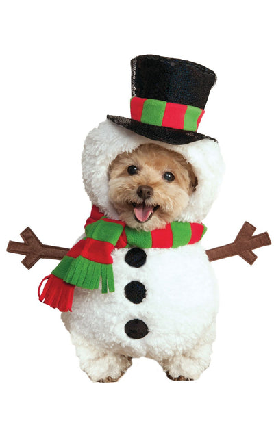 Walking Snowman Pet Costume Rubies _1