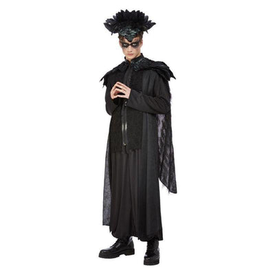 Deluxe Raven King Costume Black Smiffys _1