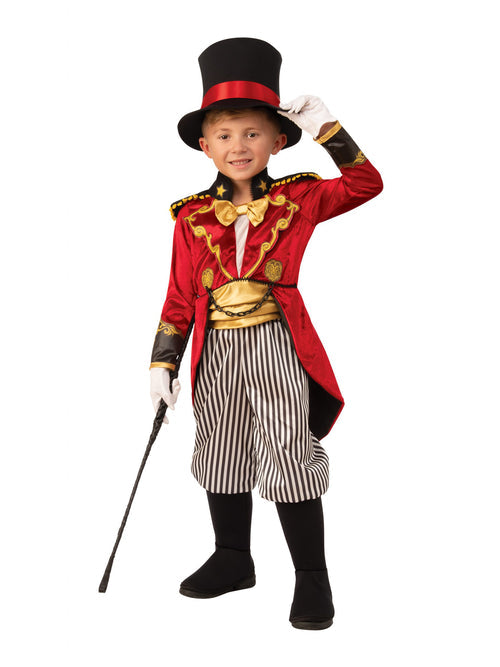 Ringmaster Child Circus Costume