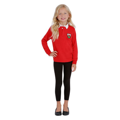 Kids Welsh Rugby Shirt Child Red_1 sm-99730L