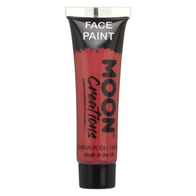 Moon Creations Face & Body Paint Red Smiffys _1