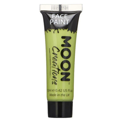 Moon Creations Face & Body Paint Lime Green Smiffys _1