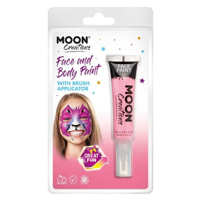 Moon Creations Face & Body Paints Pink Smiffys _1