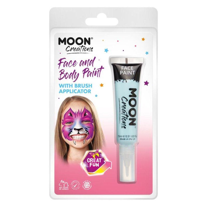 Moon Creations Face & Body Paints Light Blue Smiffys _1