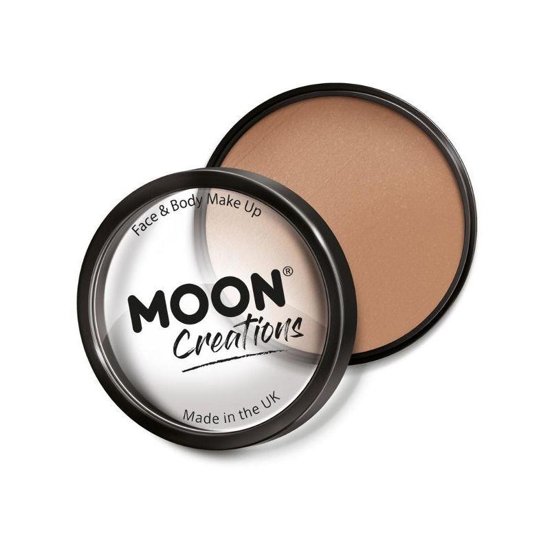 Moon Creations Pro Face Paint Cake Pot Beige Smiffys _1