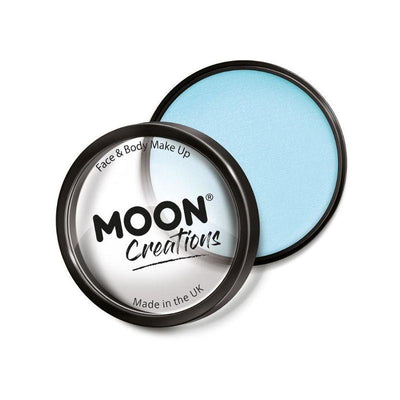Moon Creations Pro Face Paint Cake Pot Light Blue Smiffys _1