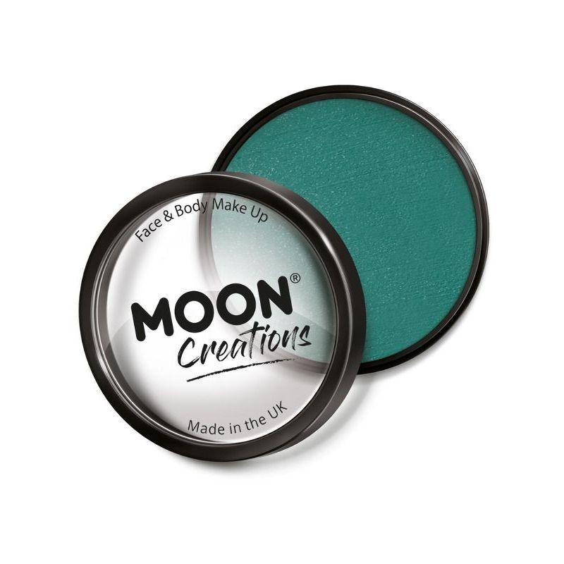 Moon Creations Pro Face Paint Cake Pot Teal Smiffys _1