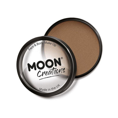 Moon Creations Pro Face Paint Cake Pot Light Brow Smiffys _1