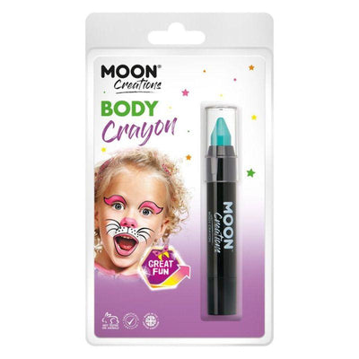 Moon Creations Body Crayons Turquoise Smiffys _1