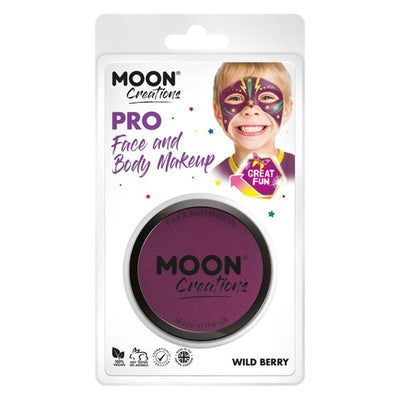 Moon Creations Pro Face Paint Cake Pot Purple Smiffys _1