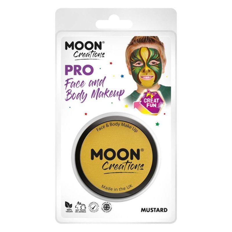 Moon Creations Pro Face Paint Cake Pot Golden Smiffys _1