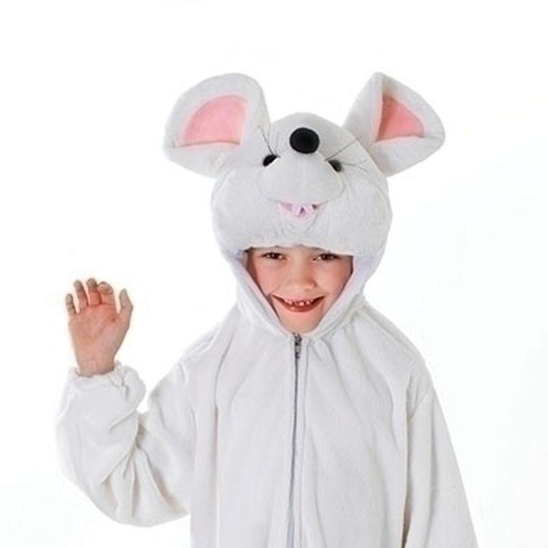 White Mouse Medium Childrens Costumes Unisex Medium Bristol Novelty _1
