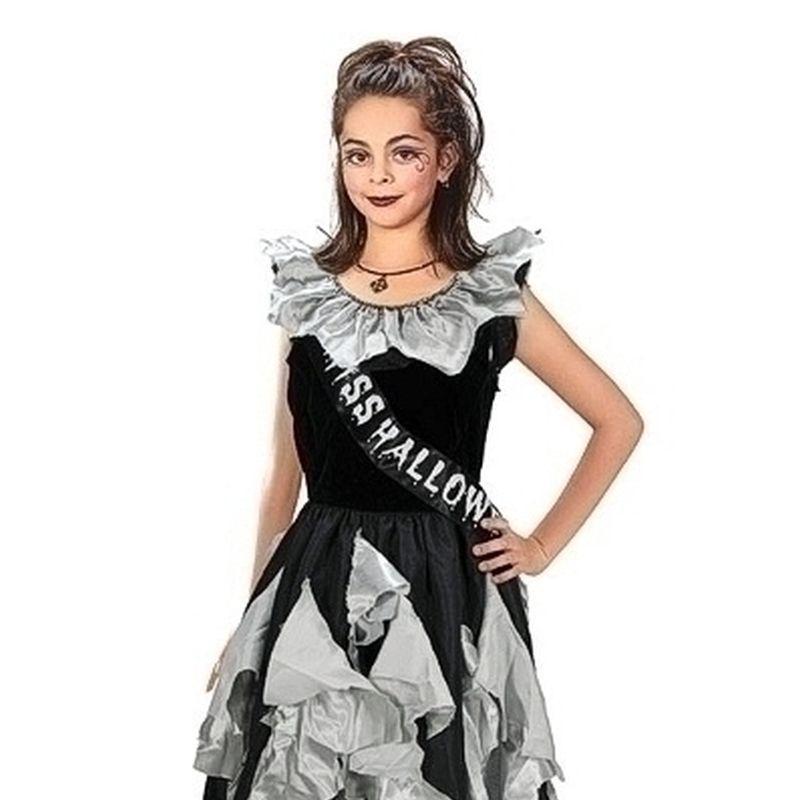 Girls Zombie Prom Queen 11 13 Years Childrens Costumes Female 11 13 Years Bristol Novelty _1