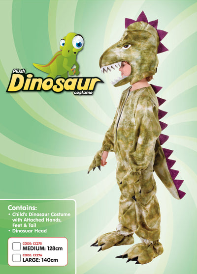 Dinosaur 140cm Childrens Costumes Unisex 140 Cm Bristol Novelty _1
