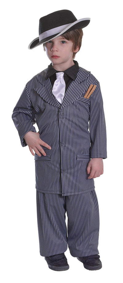 Gangster Boy Costume M Childrens Costumes Male Medium Bristol Novelty _1