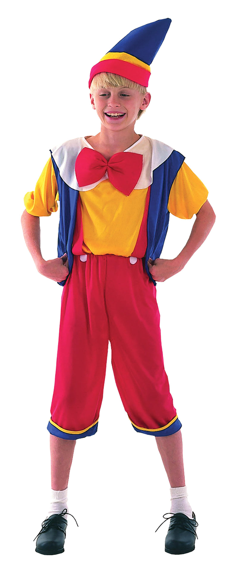 Pinocchio Budget Xl Red Childrens Costumes Male Xl Bristol Novelty _1