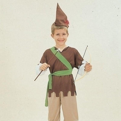 Boys Robin Hood Budget Large Childrens Costumes Male Large 9 12 Years Bristol Novelty _1