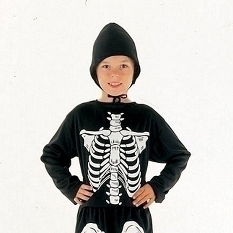 Skeleton Budget Medium Childrens Costumes Unisex Medium 7 9 Years Bristol Novelty _1