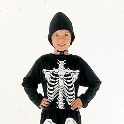 Skeleton Budget Large Childrens Costumes Unisex Large 9 12 Years Bristol Novelty _1