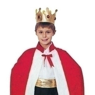 Kings Robe Large Prepacked Childrens Costumes Unisex Large 9 12 Years Bristol Novelty _1