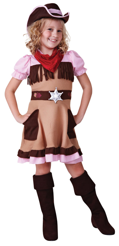 Cowgirl Cutie S Childrens Costumes Female To Fit Child Of Height 110cm 122cm Bristol Novelty _1