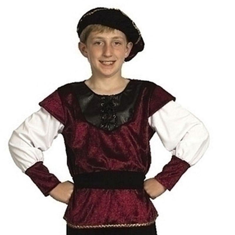 Boys Renaissance Prince Medium Childrens Costumes Male Medium 7 9 Years Bristol Novelty _1