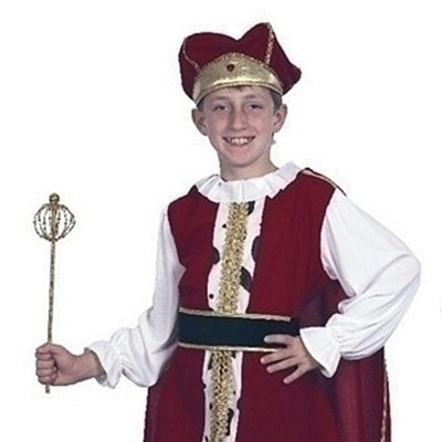 Boys Medieval King Small Childrens Costumes Male Small 5 7 Years Bristol Novelty _1