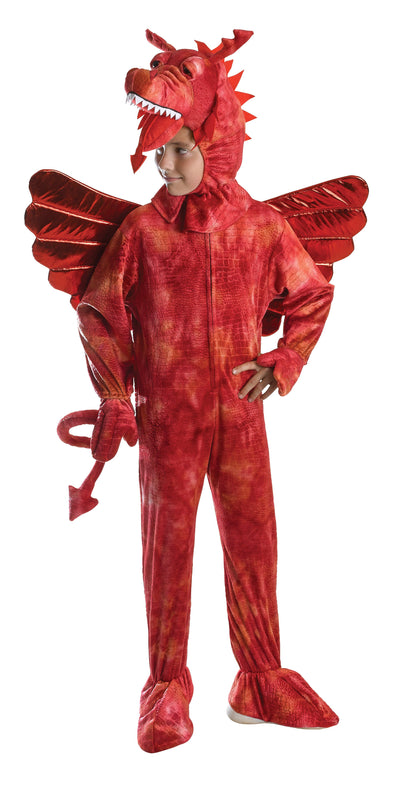 Red Dragon Costume 140cm Childrens Costumes Male To Fit Child Up To Height 140cm Bristol Novelty _1