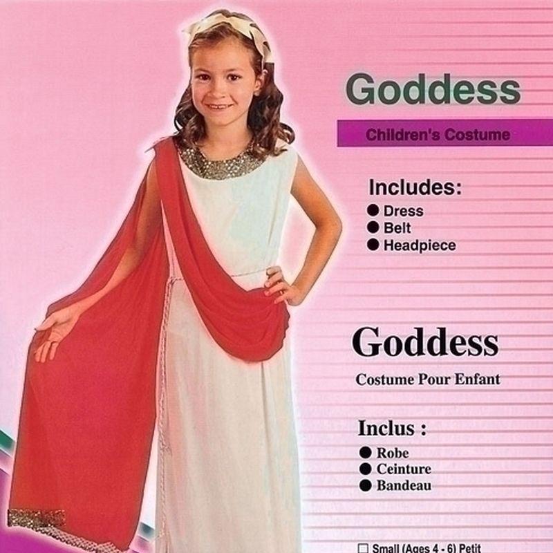 Girls Goddess Large Childrens Costumes Female Large 9 12 Years Bristol Novelty _1