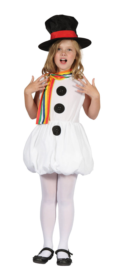 Snow Girl L Children&#39;s Costumes Female To Fit Child Of Height 134cm 146cm Bristol Novelty _1