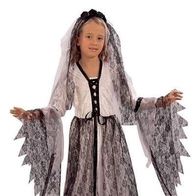 Girls Corpse Bride Small Childrens Costumes Female Small 5 7 Years Bristol Novelty _1