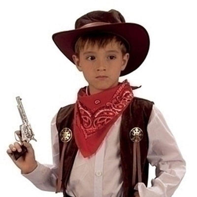 Boys Cowboy Medium cowprint Chaps Childrens Costumes Male Medium 7 9 Years Bristol Novelty _1