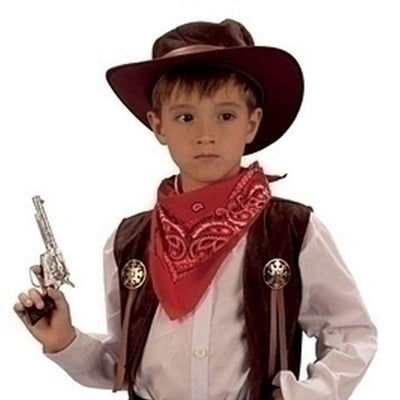 Boys Cowboy Large cowprint Chaps Childrens Costumes Male Large 9 12 Years Bristol Novelty _1