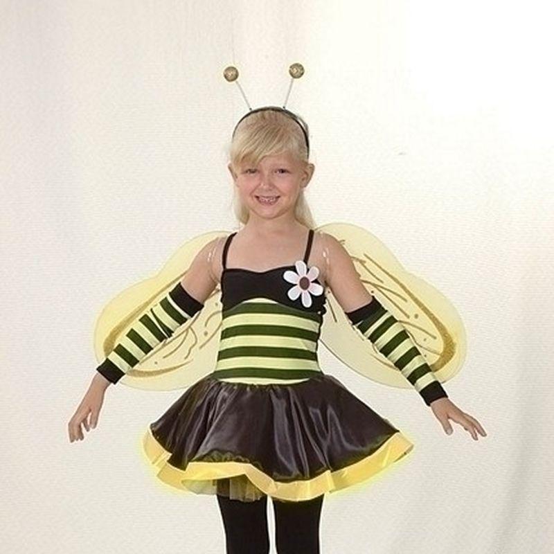 Girls Bumble Bee Medium Childrens Costumes Female Medium 7 9 Years Bristol Novelty _1