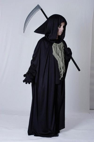 Reaper Large Childrens Costumes Male Large 9 12 Years Bristol Novelty _1