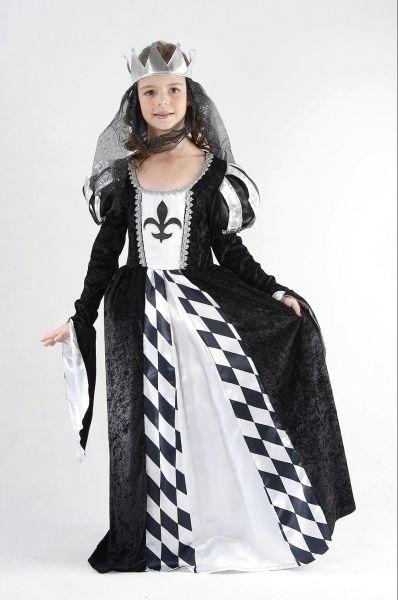 Chess Queen Large Childrens Costumes Female Large 9 12 Years Bristol Novelty _1