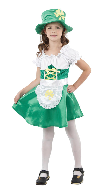 Leprechaun Girl Small Childrens Costumes Female Small 5 7 Years Bristol Novelty _1