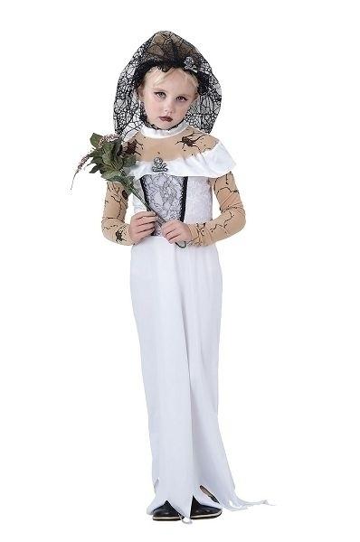 Zombie Bride Medium Childrens Costumes Female Medium 7 9 Years Bristol Novelty _1